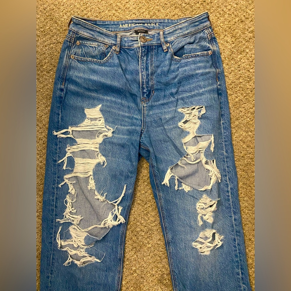 American Eagle Comfort Waistband Highest Waist 90S Boyfriend Jean